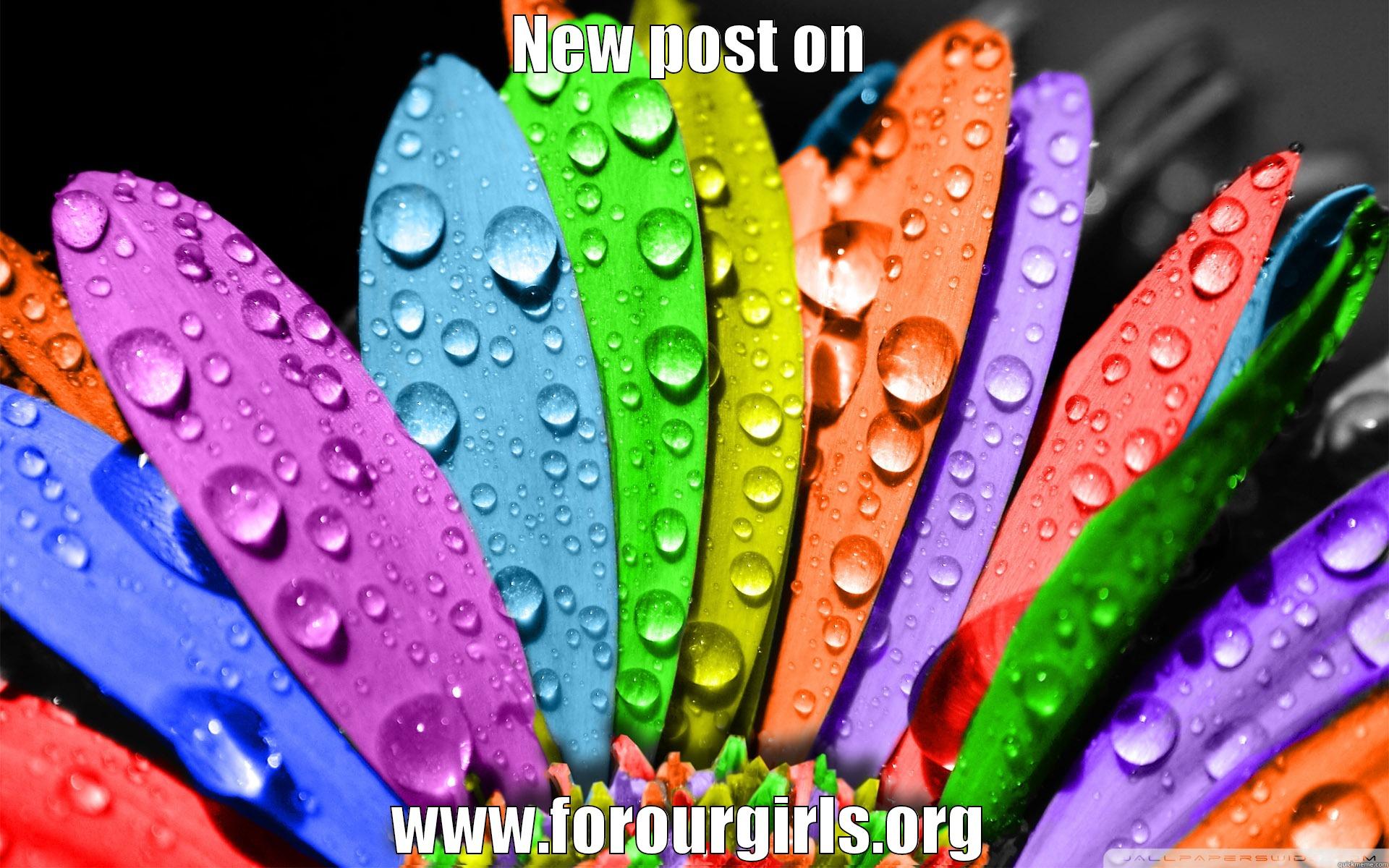 NEW POST ON WWW.FOROURGIRLS.ORG Misc