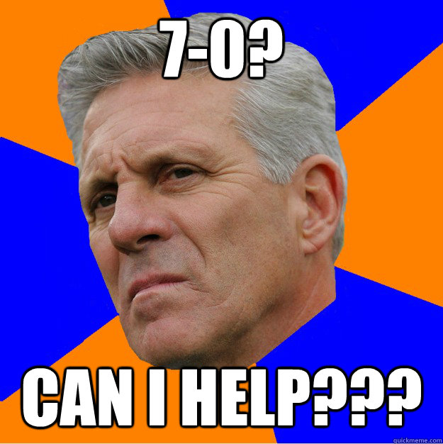 7-0? Can i help???  Uninformed Zook