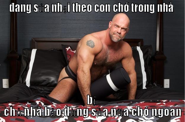 ĐANG SỦA NHẠI THEO CON CHÓ TRONG NHÀ BỊ  CHỦ NHÀ BẢO ĐỪNG SỦA NỮA CHÓ NGOAN Gorilla Man