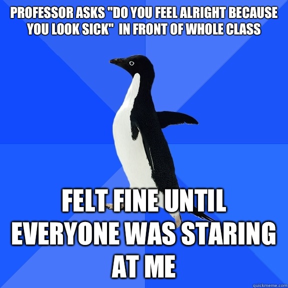 Professor asks 