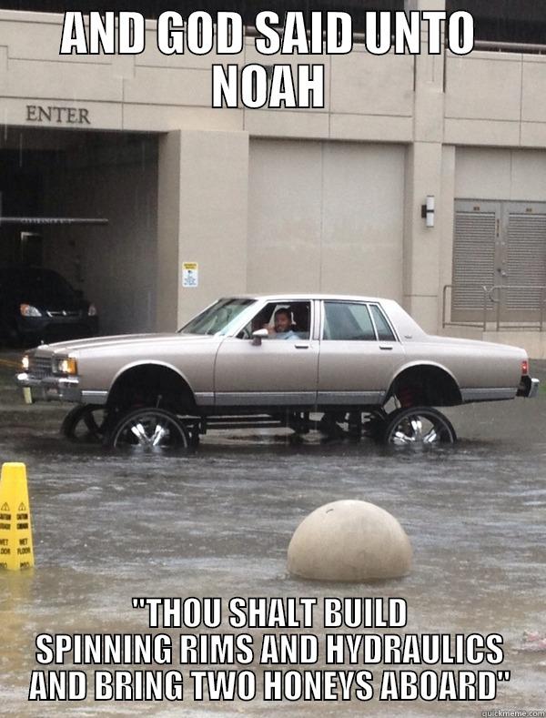 AND GOD SAID UNTO NOAH 