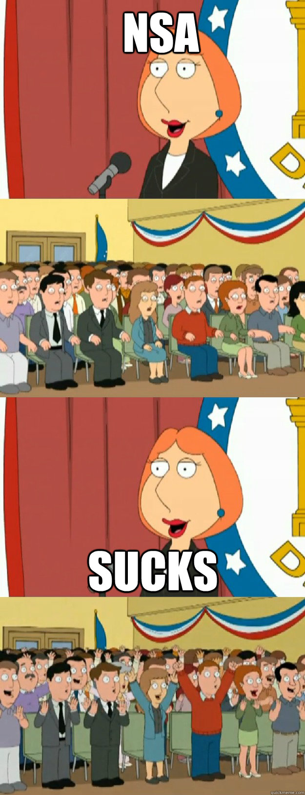 NSA Sucks - NSA Sucks  Lois Griffin