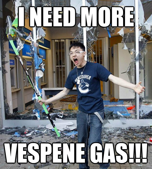 I NEED MORE VESPENE GAS!!!  