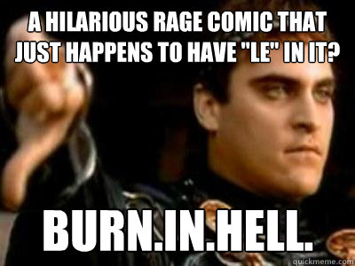 a hilarious rage comic that just happens to have 