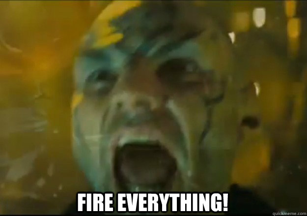 FIRE EVERYTHING! - FIRE EVERYTHING!  Panicking Nero