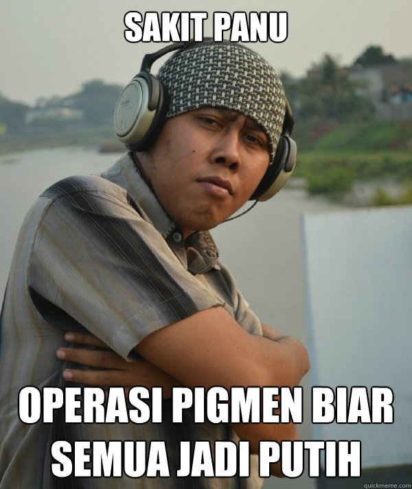 Sakit Panu Operasi Pigmen biar semua jadi putih  Amin Rich Man