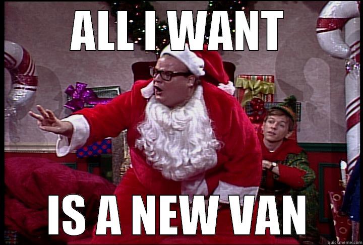 Santa Farley - ALL I WANT IS A NEW VAN Misc