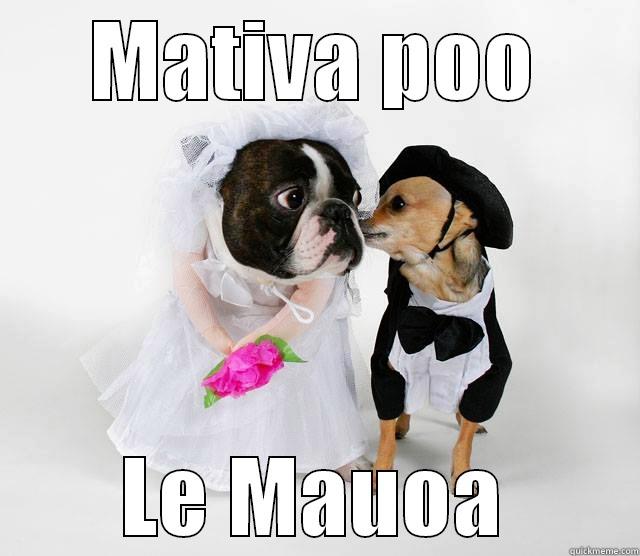 MATIVA POO LE MAUOA Misc