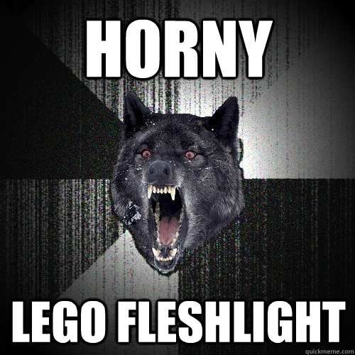 Horny  LEGO FleshLight   Insanity Wolf