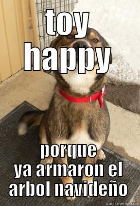 TOY HAPPY PORQUE YA ARMARON EL ARBOL NAVIDEÑO Good Dog Greg