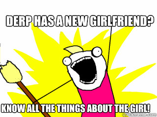 Derp has a new girlfriend? Know All the things about the girl!  All The Things