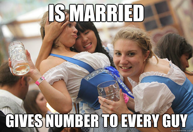 Is married gives number to every guy  