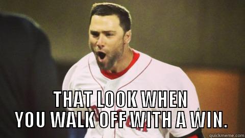 bryce brentz wlak off -  THAT LOOK WHEN YOU WALK OFF WITH A WIN. Misc