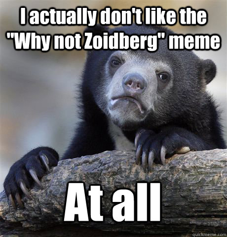 I actually don't like the 