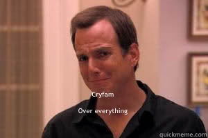 Cryfam  

Over everything   