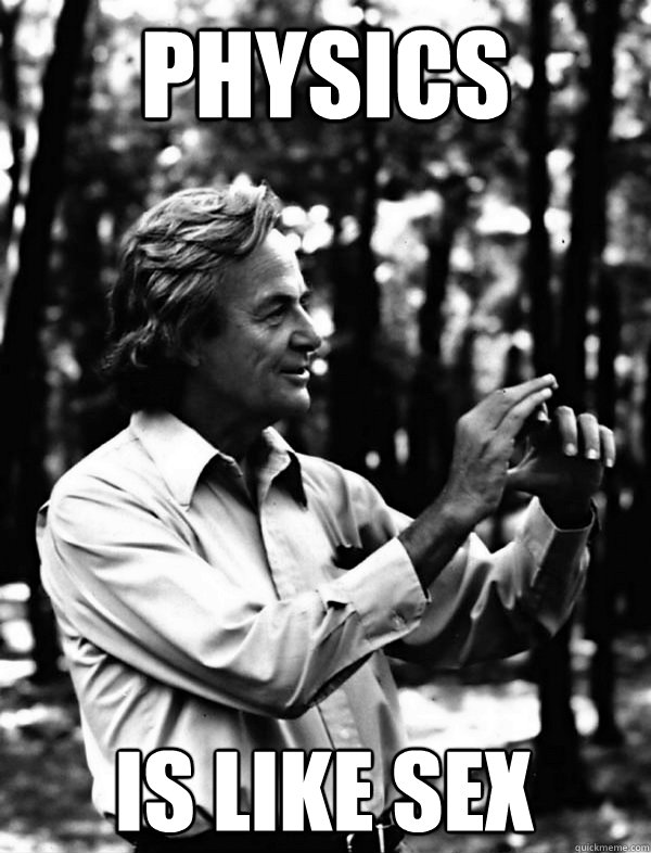 Physics  is like sex  