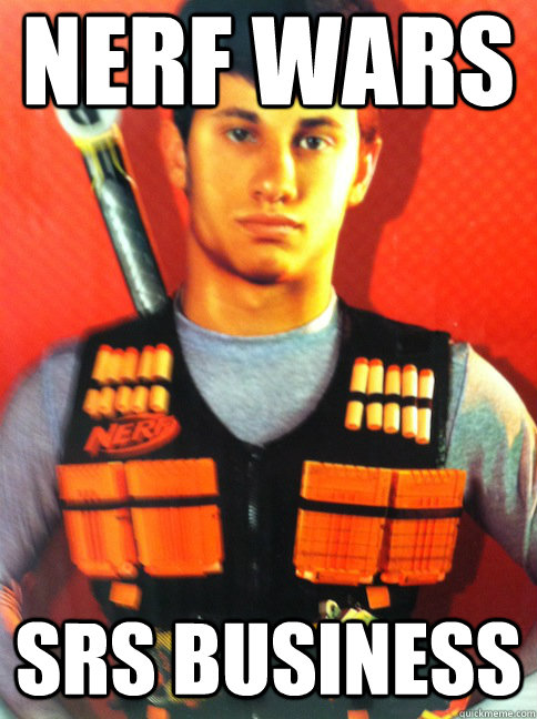 Nerf Wars SRS Business - Nerf Wars SRS Business  Nerf Kid