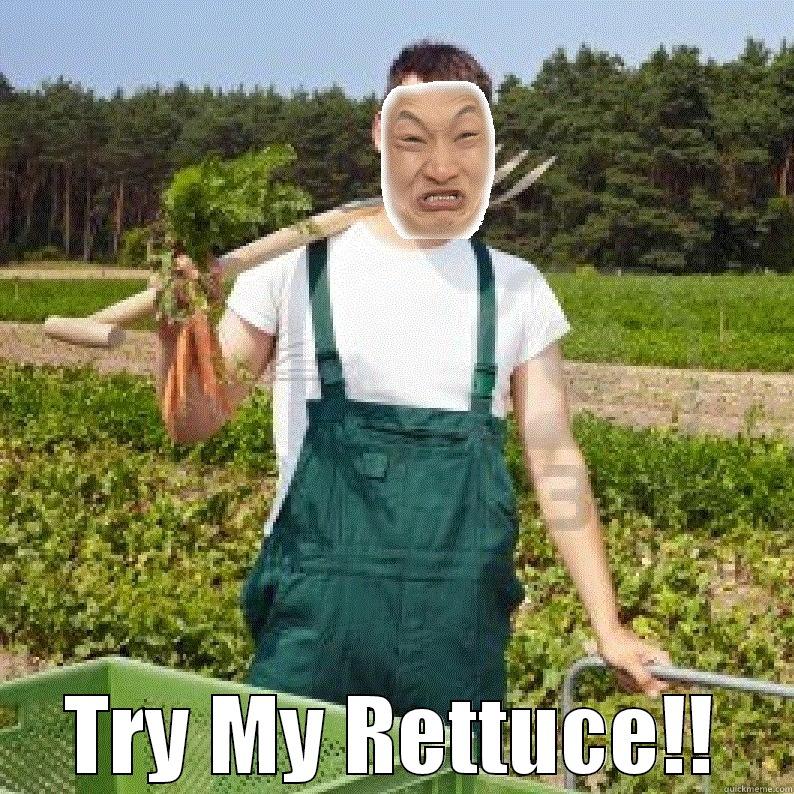 Asian Farmer -  TRY MY RETTUCE!! Misc