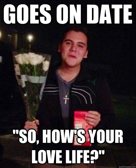 Goes on date 