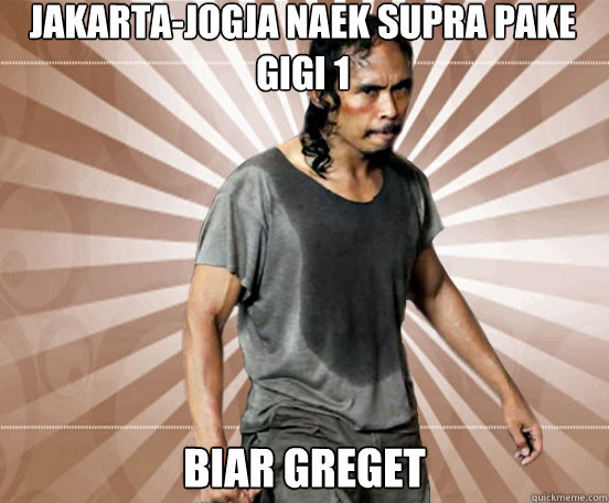 JAKARTA-JOGJA NAEK SUPRA PAKE GIGI 1 BIAR GREGET - JAKARTA-JOGJA NAEK SUPRA PAKE GIGI 1 BIAR GREGET  Mad Dog