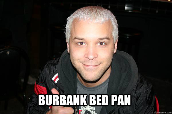 Burbank bed pan  