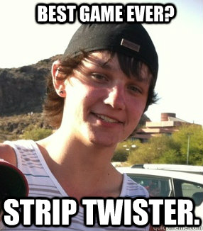 Strip Twister. Best game ever?  strip twister