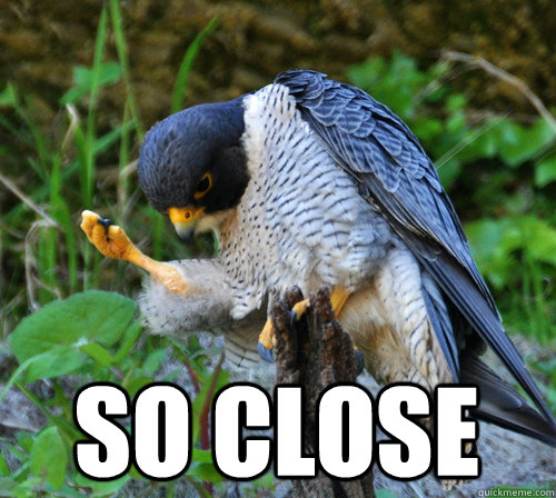  so close -  so close  Success Falcon