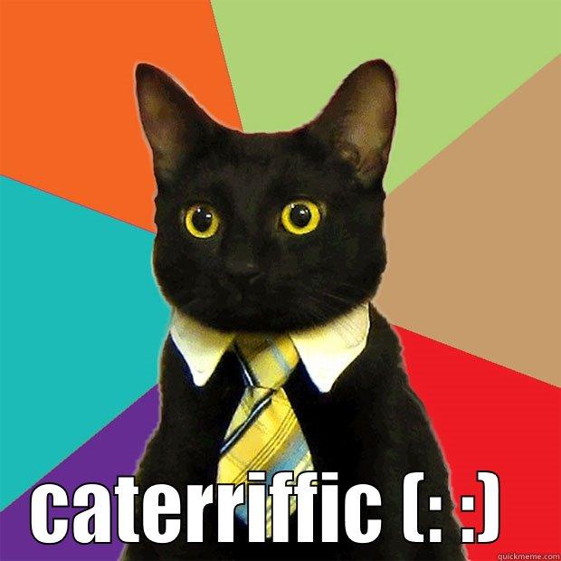  CATERRIFFIC (: :)  Business Cat