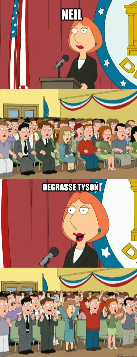 Neil Degrasse Tyson  - Neil Degrasse Tyson   Appealing to the Crowd