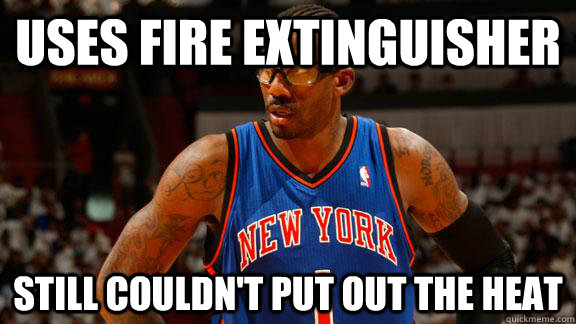 Uses fire extinguisher still Couldn't Put out the Heat - StoudeFire