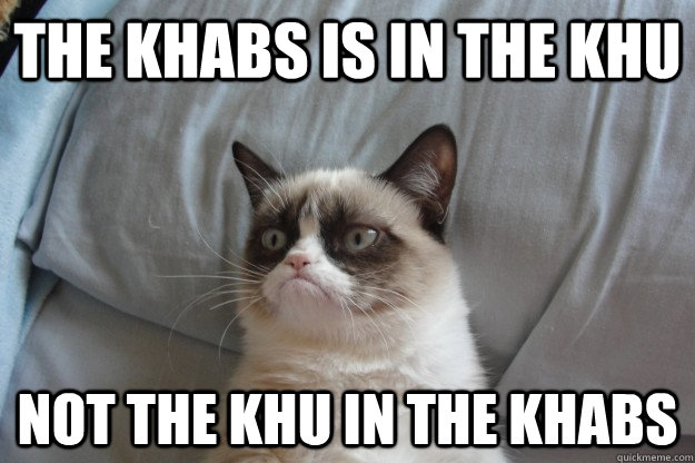 the khabs is in the khu not the khu in the khabs - the khabs is in the khu not the khu in the khabs  Misc
