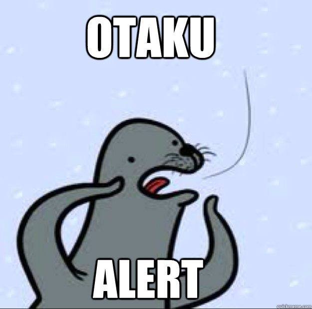 Otaku Alert - Otaku Alert  Gay seal