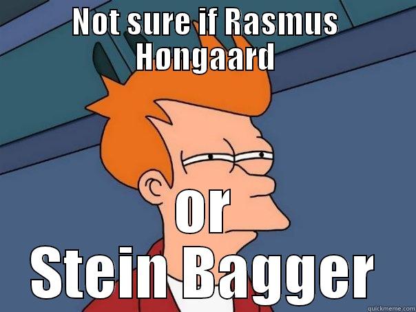 NOT SURE IF RASMUS HØNGAARD OR STEIN BAGGER Futurama Fry