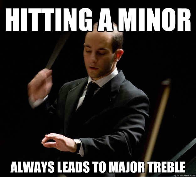 Hitting a minor Always leads to major treble - Hitting a minor Always leads to major treble  Inappropriate Conductor