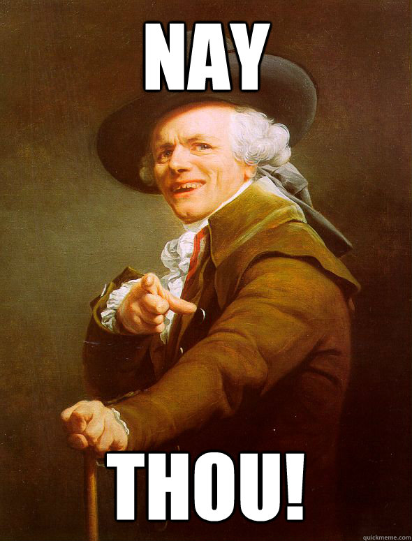 Nay Thou!  Joseph Ducreux