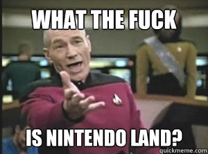 What the fuck IS nintendo land?  