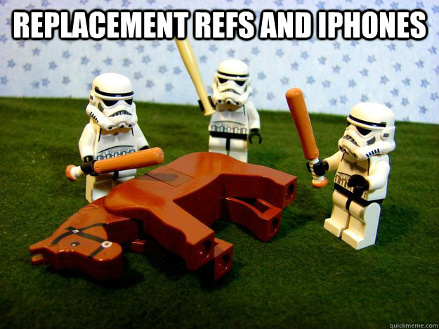 Replacement refs and iphones    Deadhorse