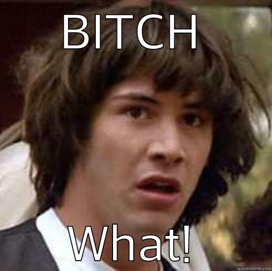 BITCH WHAT! conspiracy keanu