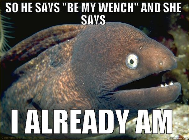 SO HE SAYS 