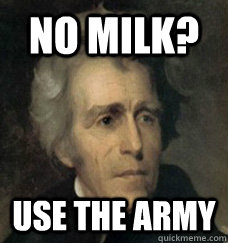 Top caption Bottom caption - Andrew Jackson Assimilation Policy - quickmeme Top caption Bottom caption - Andrew Jackson Assimilation Policy - quickmeme