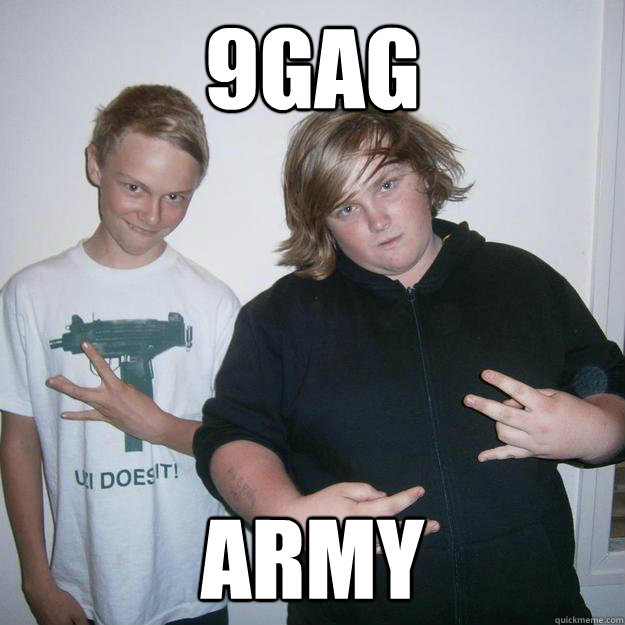 9gag army - 9gag army  le funny may may
