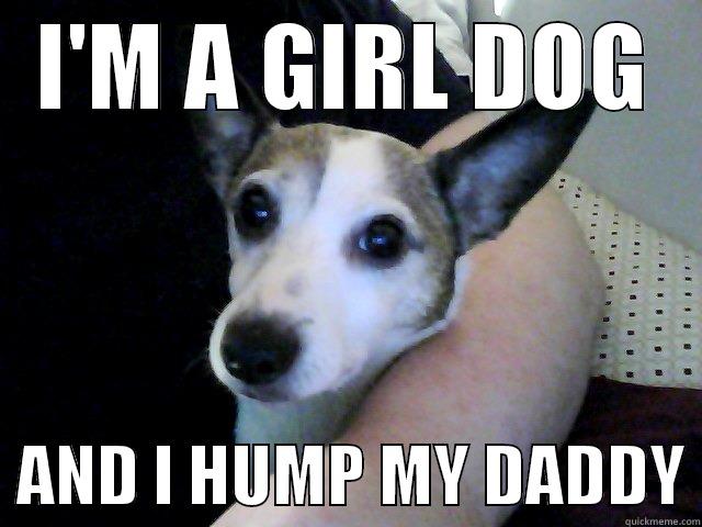 I'M A GIRL DOG   AND I HUMP MY DADDY Misc