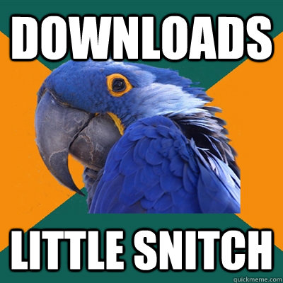 downloads little snitch  Paranoid Parrot