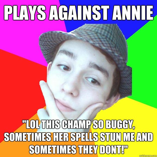 plays against annie 