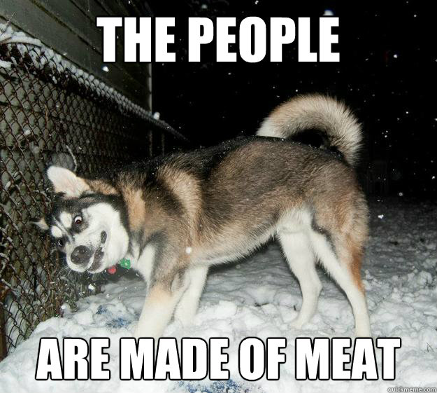 The People are made of meat  