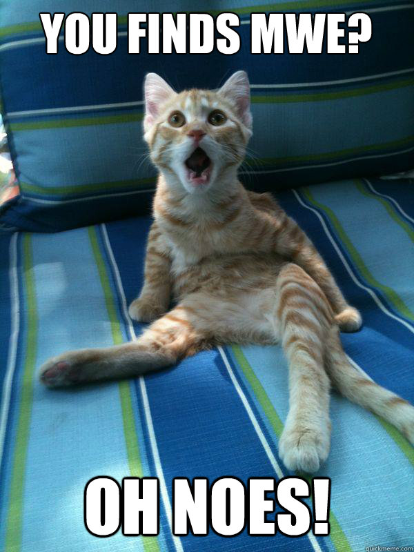 YOU FINDS MWE? OH NOES! - YOU FINDS MWE? OH NOES!  Awe Struck Kitten