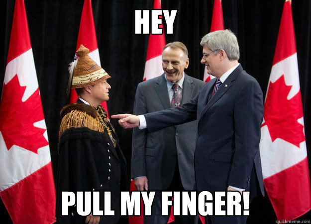 Hey pull my finger!  Harper Pipeline