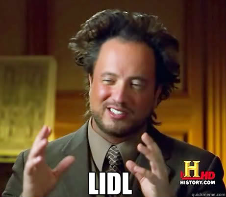  LIDL  Ancient Alien Guy