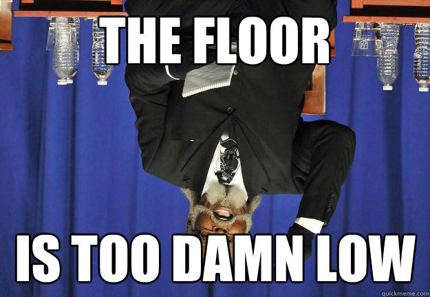 the floor is too damn low - the floor is too damn low  Too Damn Low