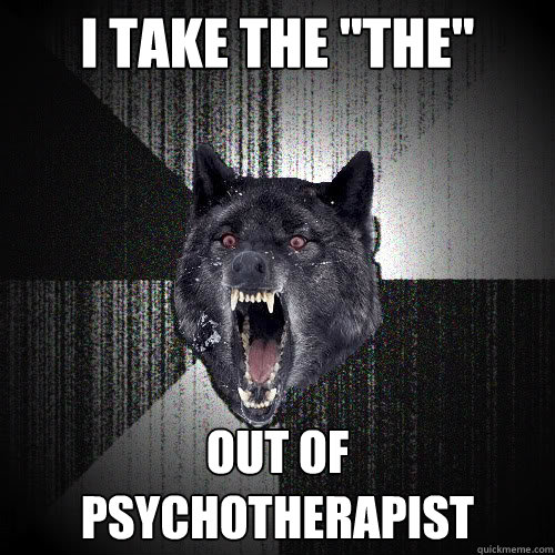 I take the 